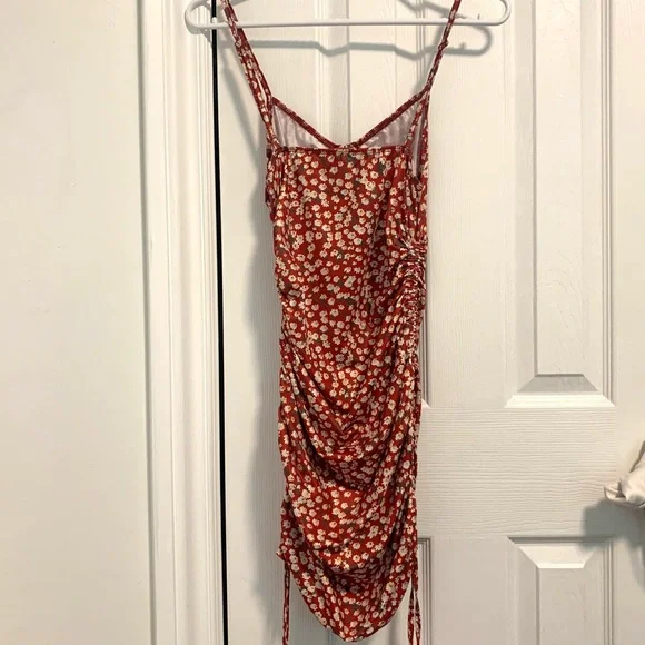 Floral Drawstring Dress - Picture 3 of 4